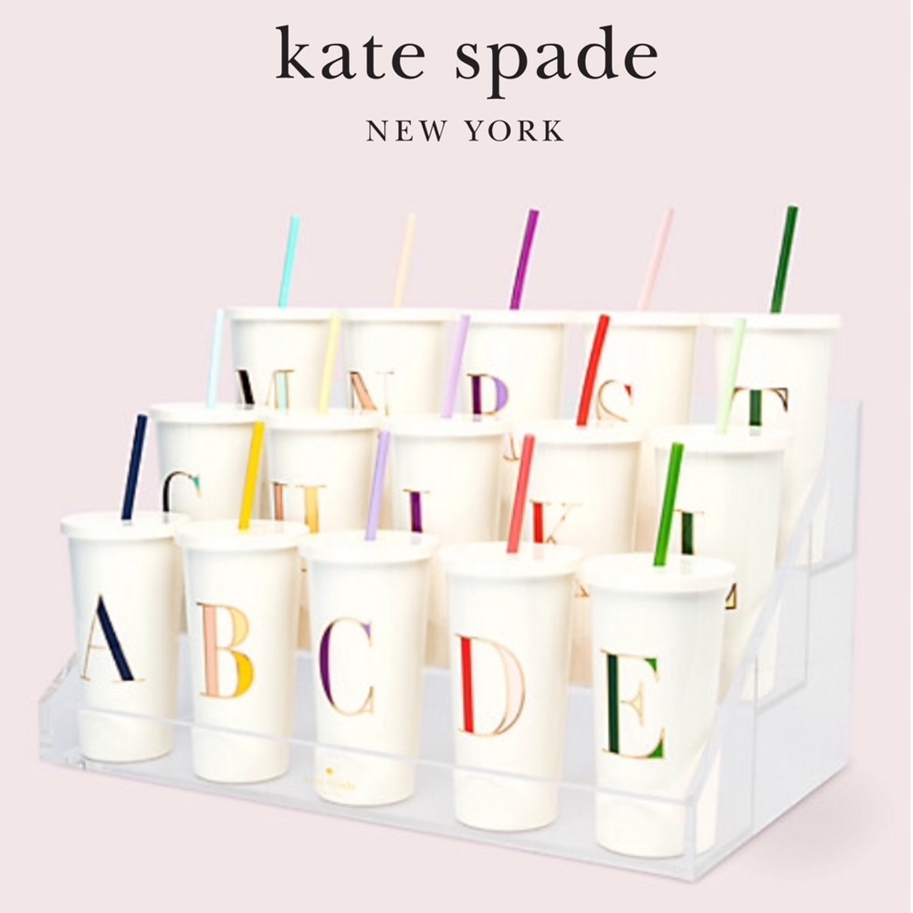 Kate Spade It’s Personal Initial Tumbler